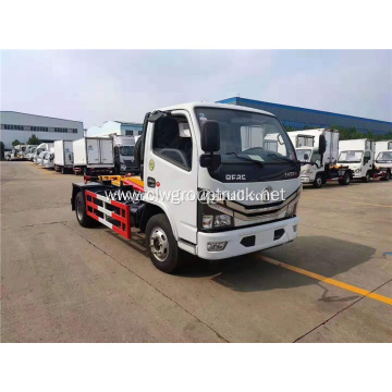 Euro 6 Dongfeng garbage can transport truck